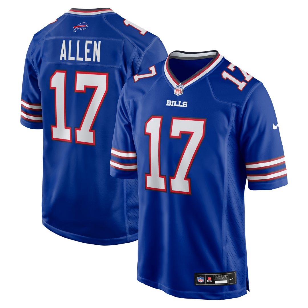 Buffalo Bills Josh Allen Nike Team Game Player Jersey - Royal