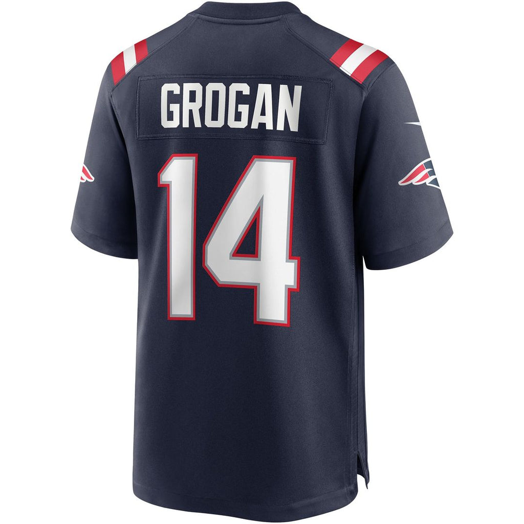 New England Patriots Steve Grogan Nike Game Retired Player Jersey - Navy