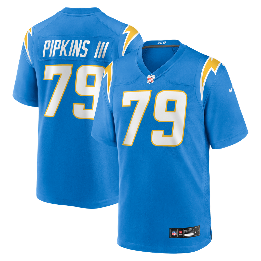 Los Angeles Chargers Trey Pipkins III Nike Game Jersey - Powder Blue