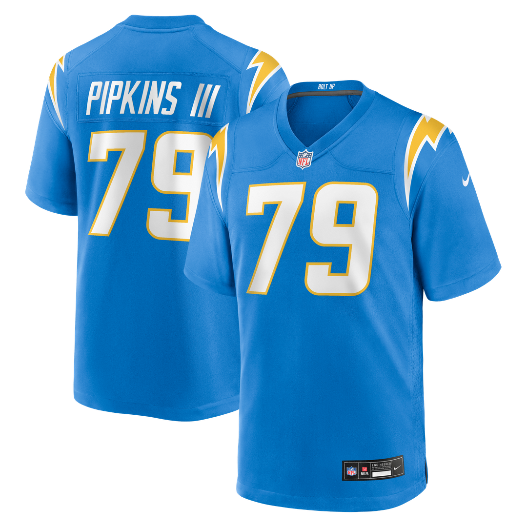 Los Angeles Chargers Trey Pipkins III Nike Game Jersey - Powder Blue