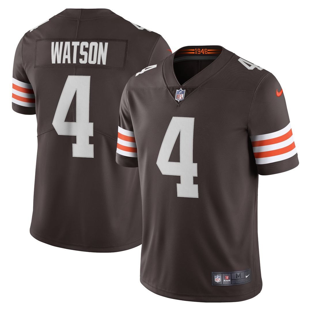 Cleveland Browns Deshaun Watson Nike 2021 Alternate Vapor Limited Jersey - White