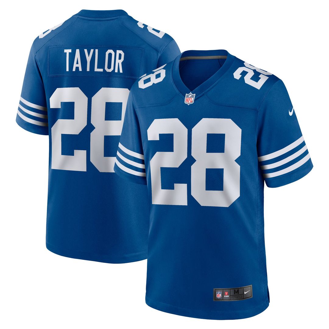 Indianapolis Colts Jonathan Taylor Nike Player Game Jersey - White