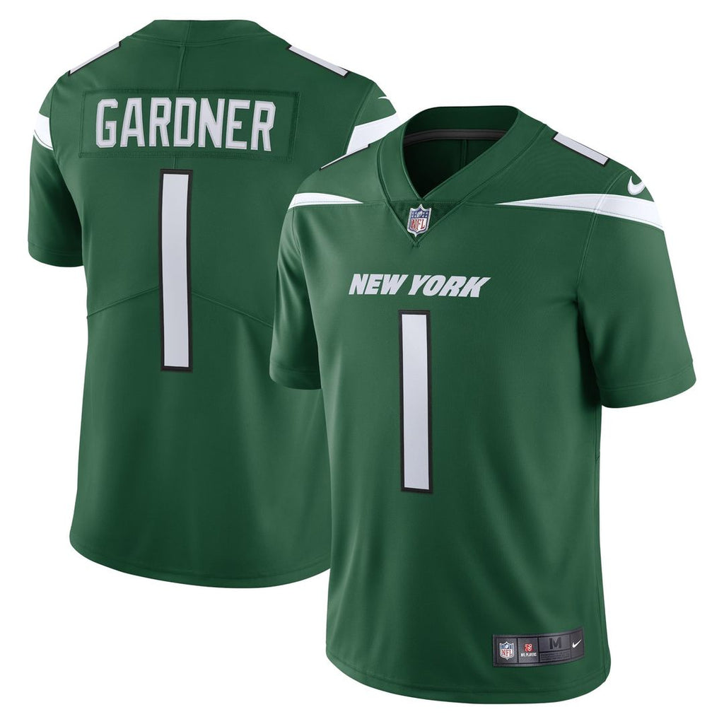 New York Jets Ahmad Sauce Gardner Nike Vapor Limited Jersey - Green