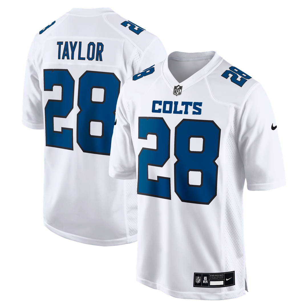 Indianapolis Colts Jonathan Taylor Nike Fashion Game Jersey - Tundra White