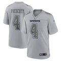 Dallas Cowboys Dak Prescott Nike Atmosphere Fashion Game Jersey - Gray