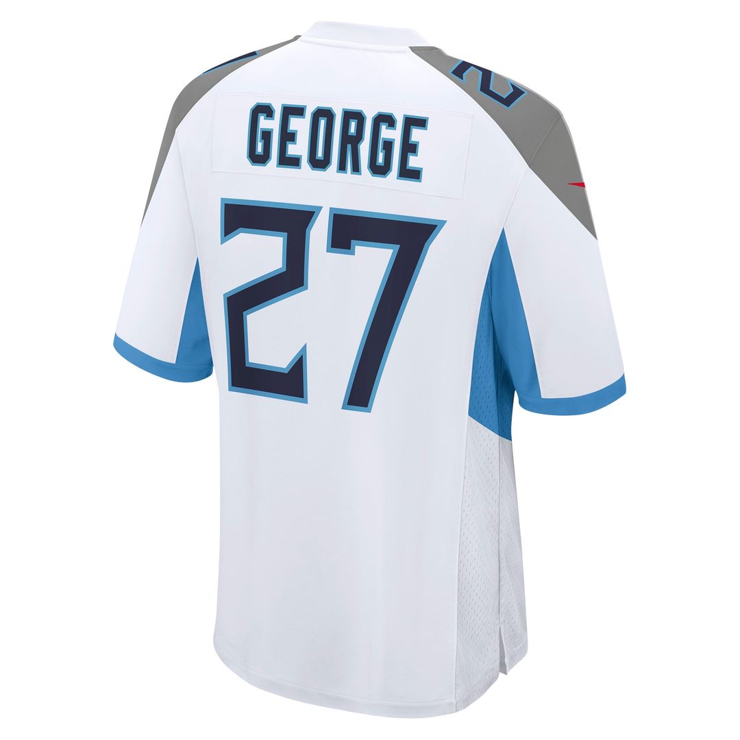 Tennessee Titans Eddie George Nike Retired Player Game Jersey - White