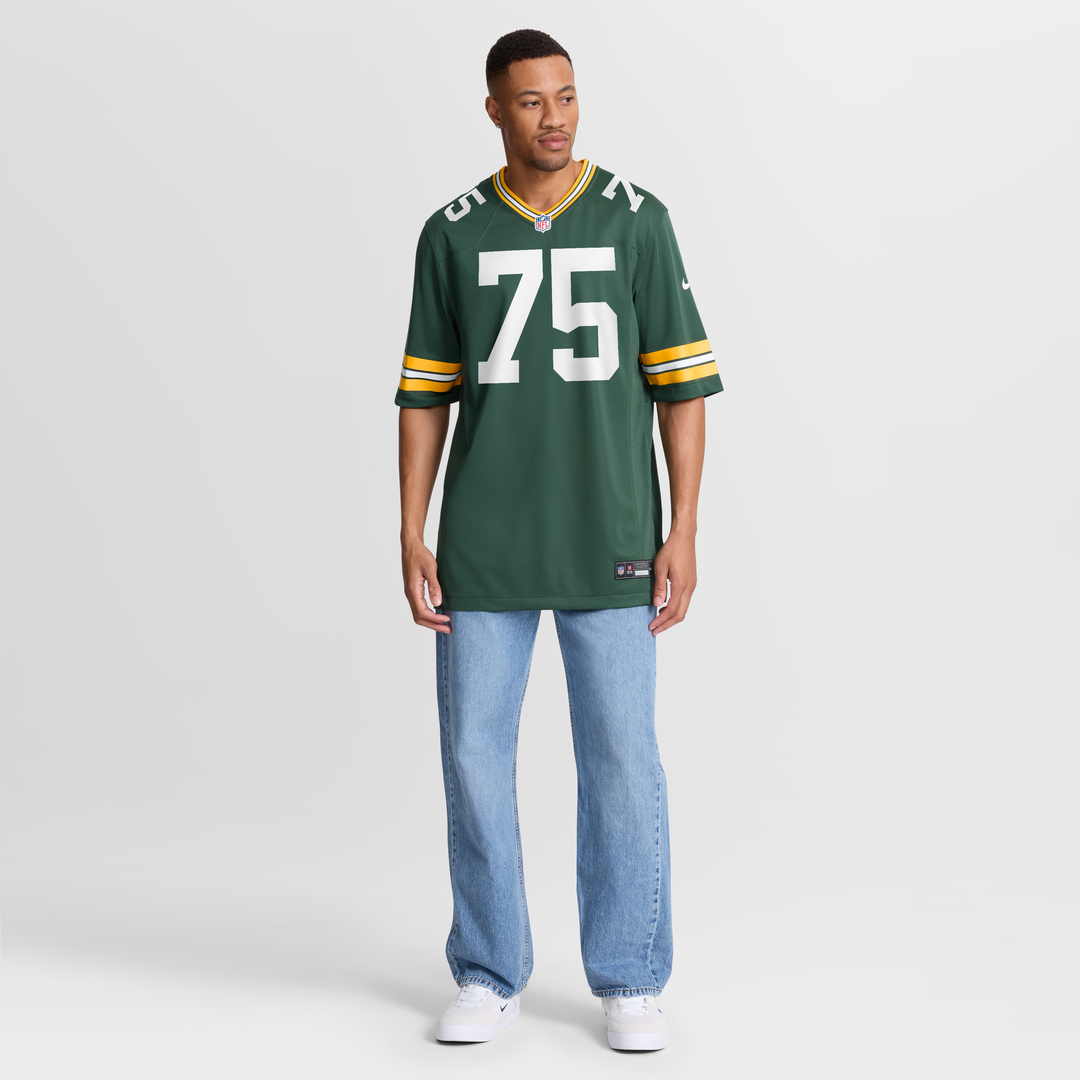 Green Bay Packers Sean Rhyan Nike Game Player Jersey - Green