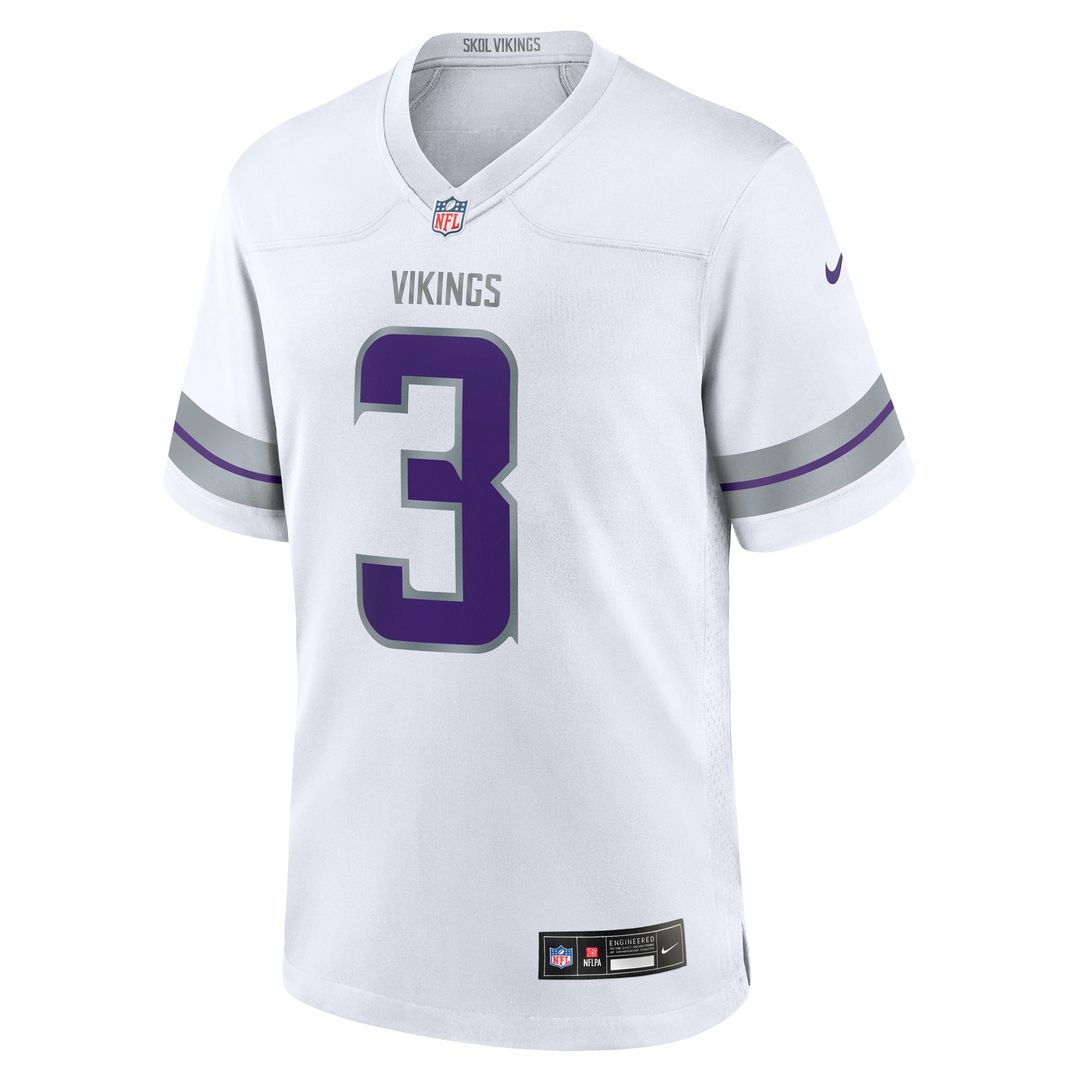 Minnesota Vikings Jordan Addison Nike Game Jersey - Purple