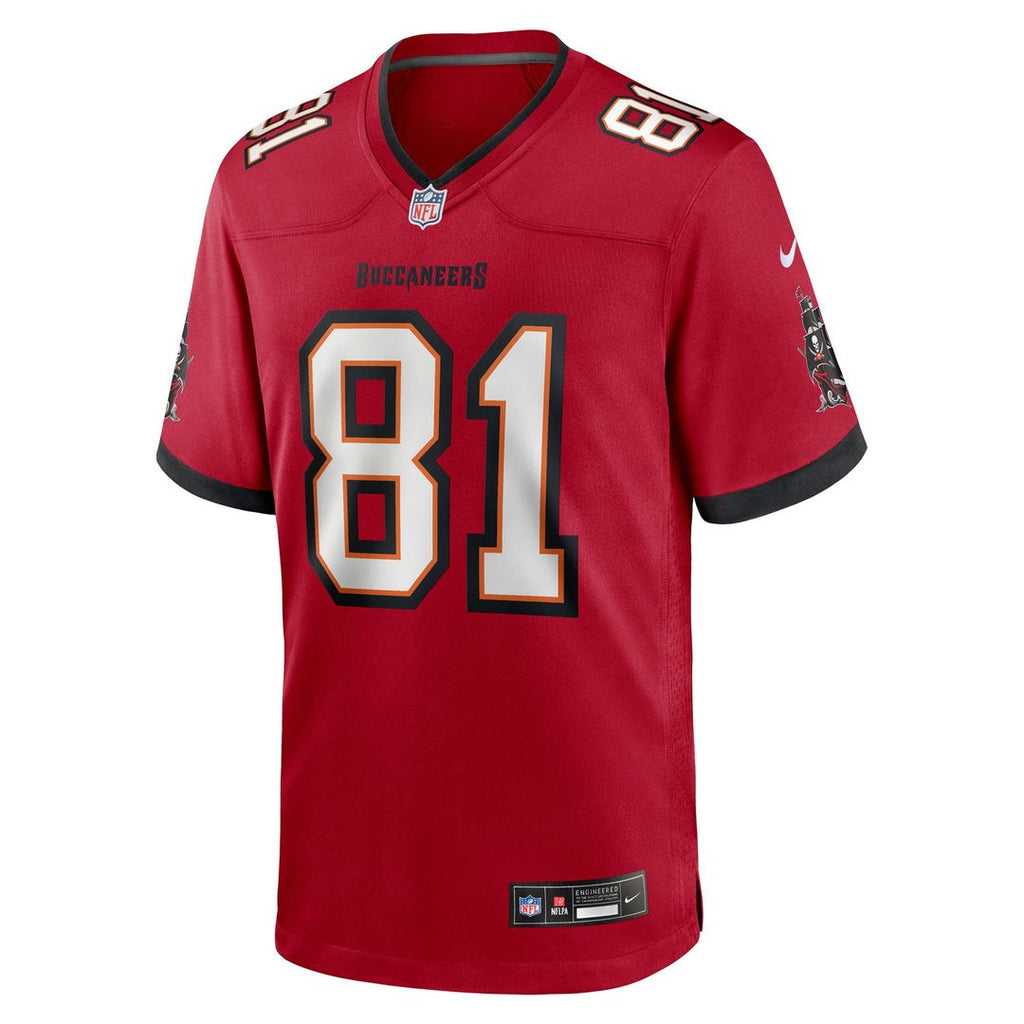Tampa Bay Buccaneers Ryan Miller Nike Team Game Jersey - Red