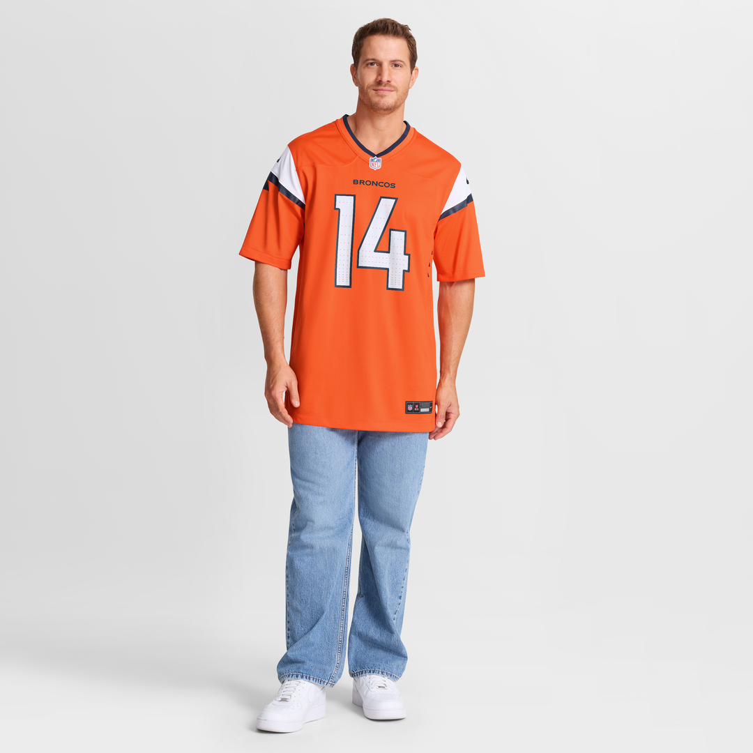 Denver Broncos Courtland Sutton Nike Mile High Collection Game Jersey - Orange