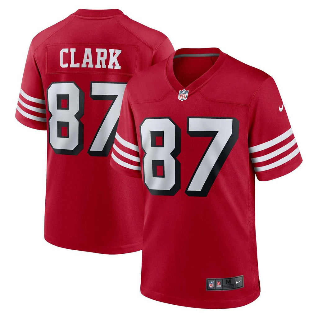 San Francisco 49ers Dwight Clark Nike Retired Player Alternate Game Jersey - Scarlet