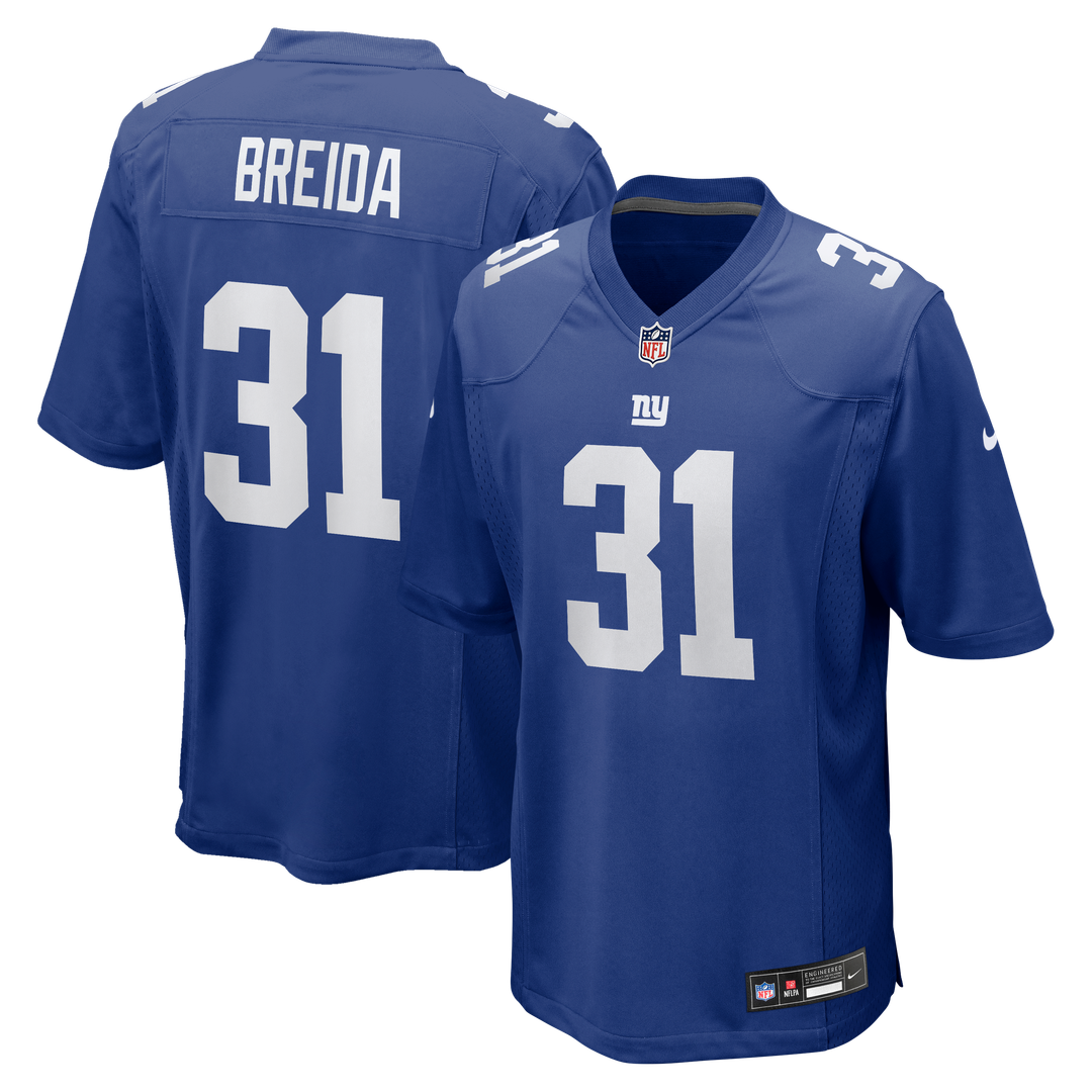 New York Giants Matt Breida Nike Game Jersey - Royal