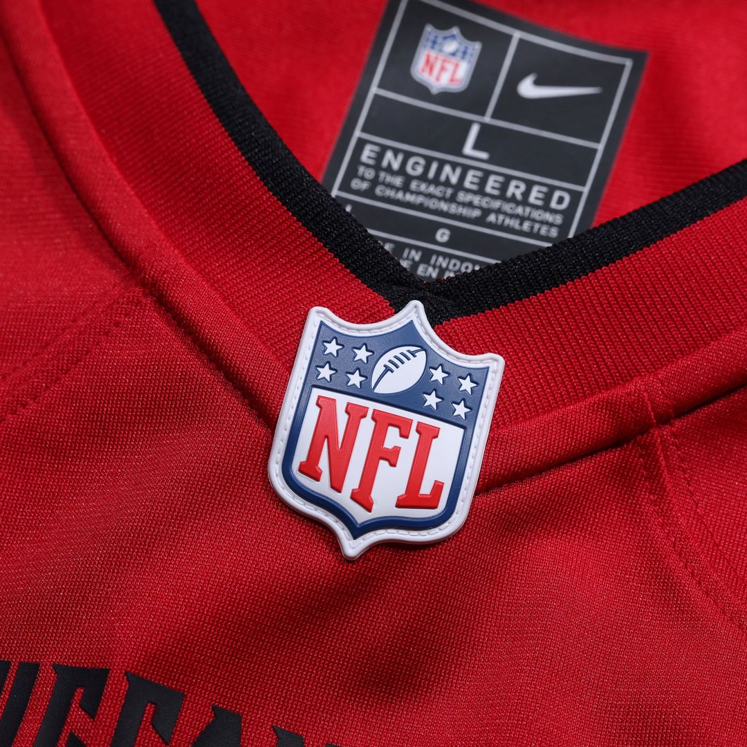 Tampa Bay Buccaneers Number 1 Groom Nike Game Jersey - Red