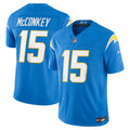 Los Angeles Chargers Ladd McConkey Nike Team Vapor F.U.S.E. Stitched Limited Jersey - Powder Blue