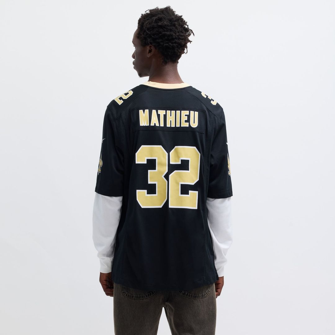New Orleans Saints Tyrann Mathieu Nike Game Jersey - Black