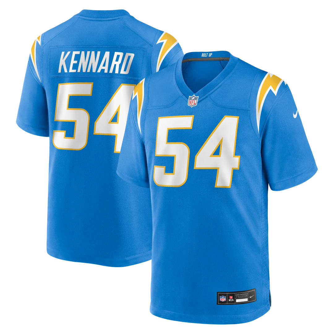 Los Angeles Chargers Kyle Kennard Nike Team Game Jersey - Powder Blue