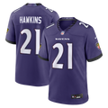 Baltimore Ravens Jaylinn Hawkins Nike Team Game Jersey - Purple