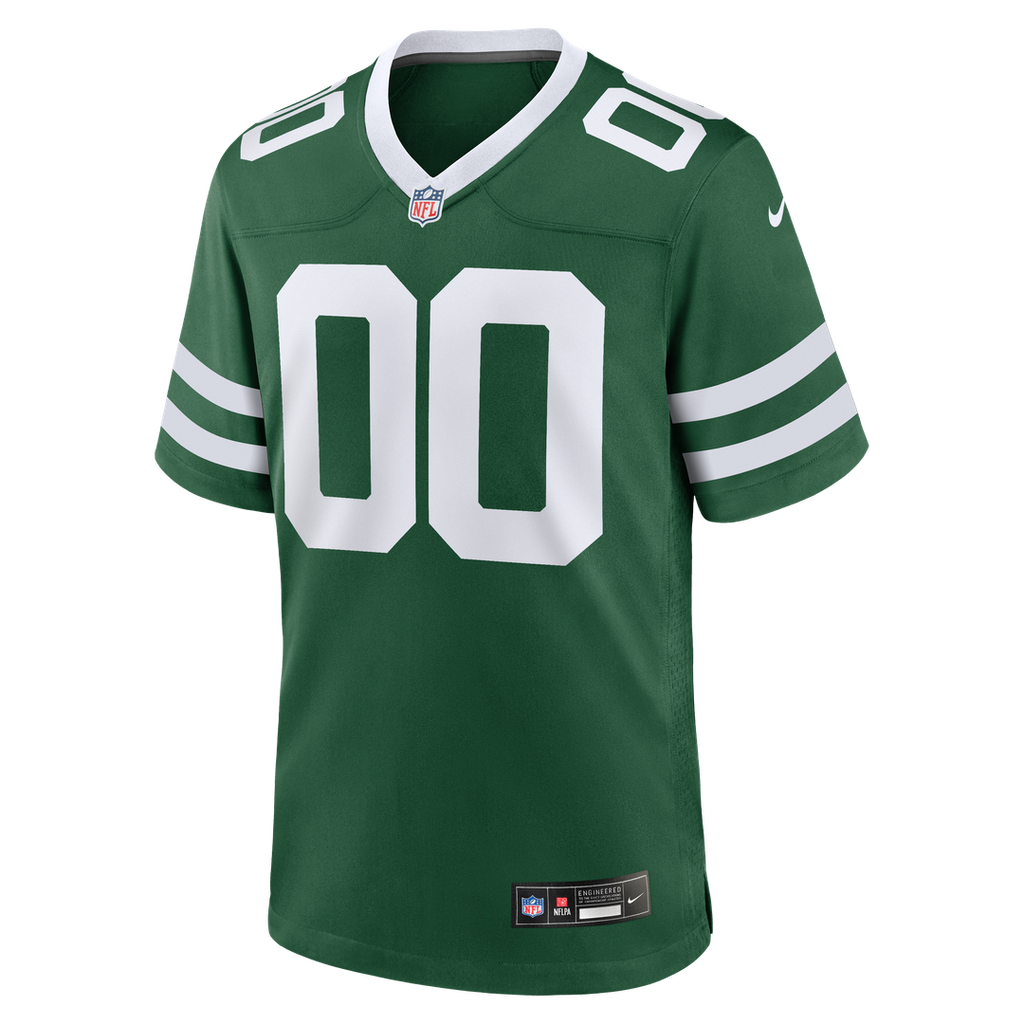 New York Jets Nike Custom Game Jersey - Legacy Green
