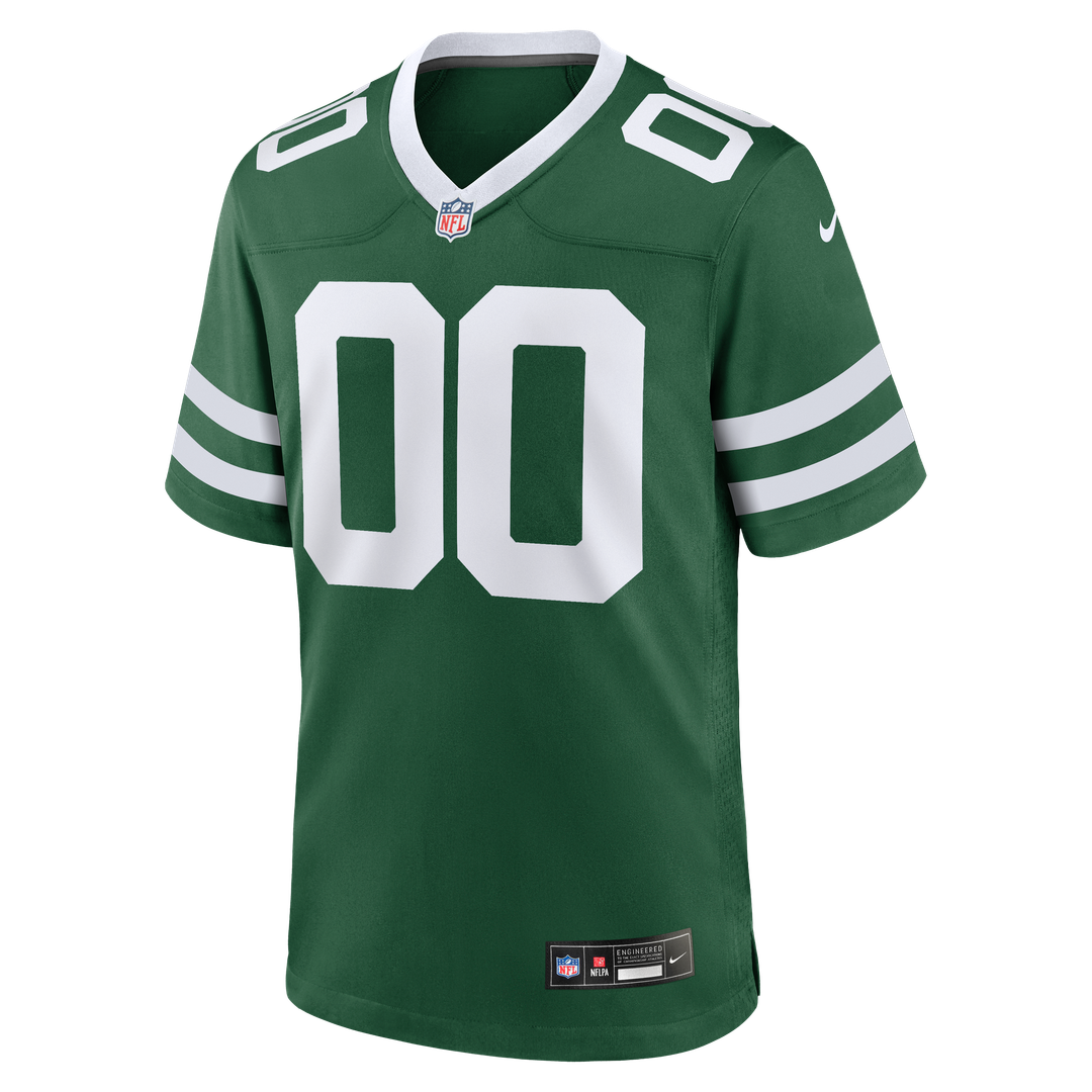 New York Jets Nike Custom Game Jersey - Legacy Green