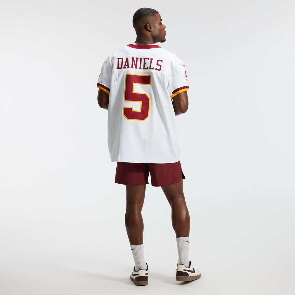 Washington Commanders Jayden Daniels Nike Alternate 2 Super Bowl Era Vapor F.U.S.E. Elite Jersey - White