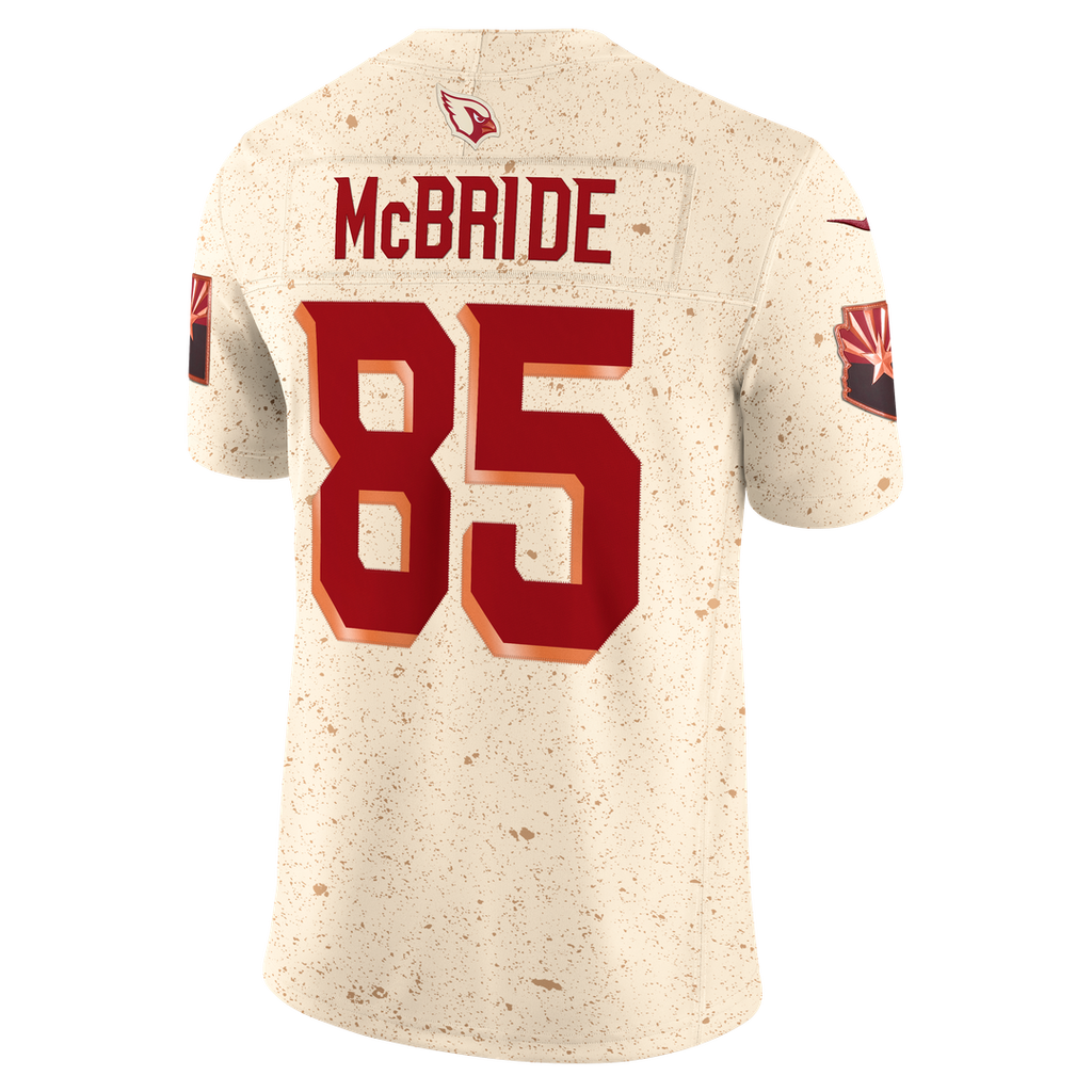 Arizona Cardinals Trey McBride Nike Rivalries Collection Stitched Limited Jersey - Natural