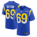 Los Angeles Rams Kevin Dotson Nike Game Jersey - Royal