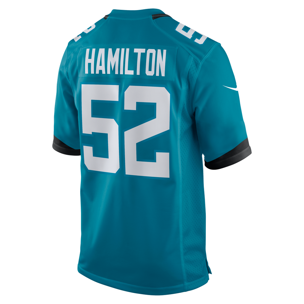 Jacksonville Jaguars DaVon Hamilton Nike Game Jersey - Black
