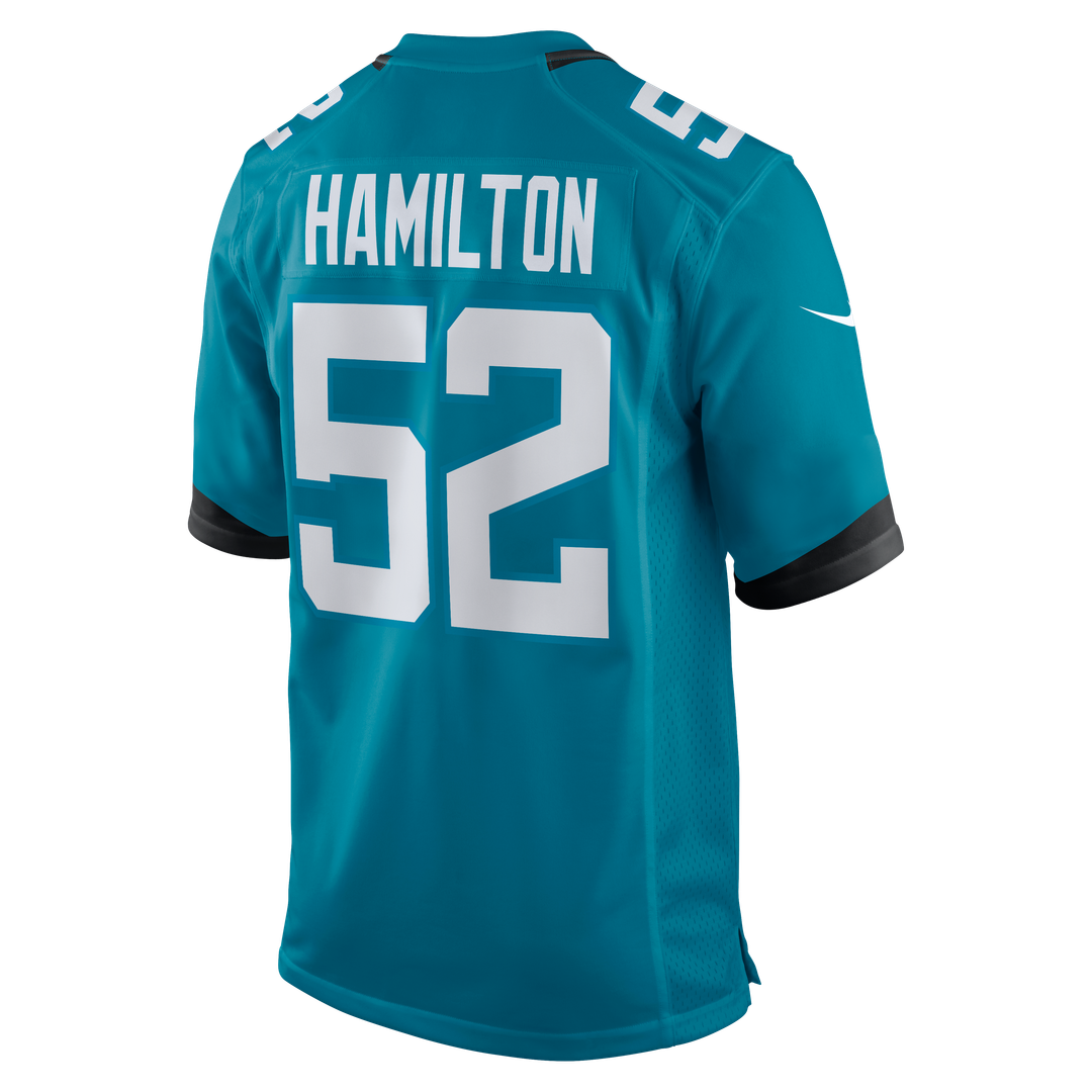 Jacksonville Jaguars DaVon Hamilton Nike Game Jersey - Black
