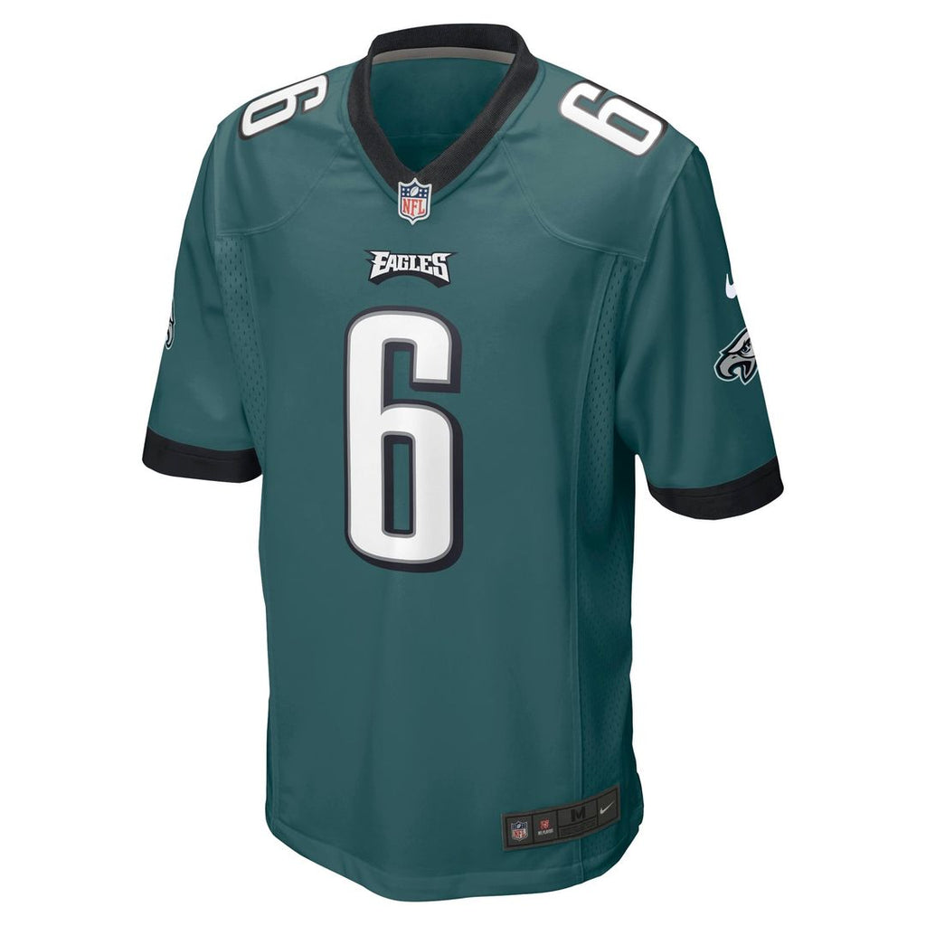 Philadelphia Eagles DeVonta Smith Nike Player Game Jersey - Midnight Green