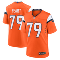 Denver Broncos Matt Peart Nike Team Game Jersey - Orange