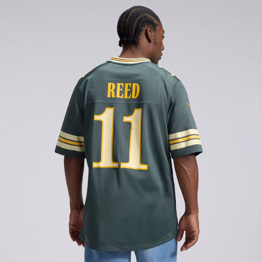 Green Bay Packers Jayden Reed Nike 2026 Rivalries Collection Game Jersey - Green