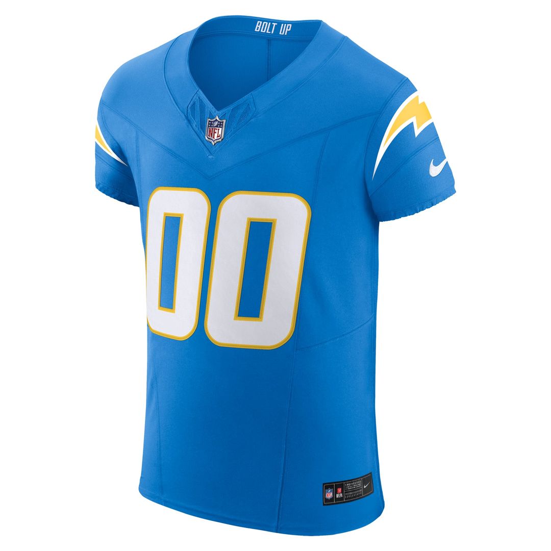 Los Angeles Chargers Nike Vapor F.U.S.E. Elite Custom Jersey - Powder Blue