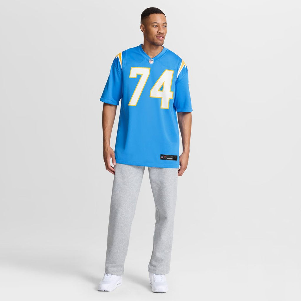 Los Angeles Chargers Kayode Awosika Nike Team Game Jersey - Powder Blue