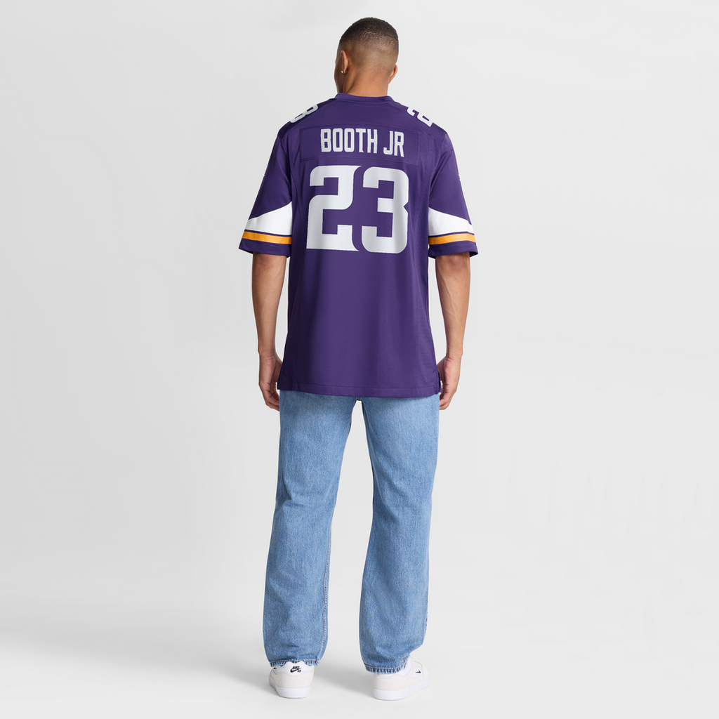 Minnesota Vikings Andrew Booth Jr. Nike Player Game Jersey - Purple