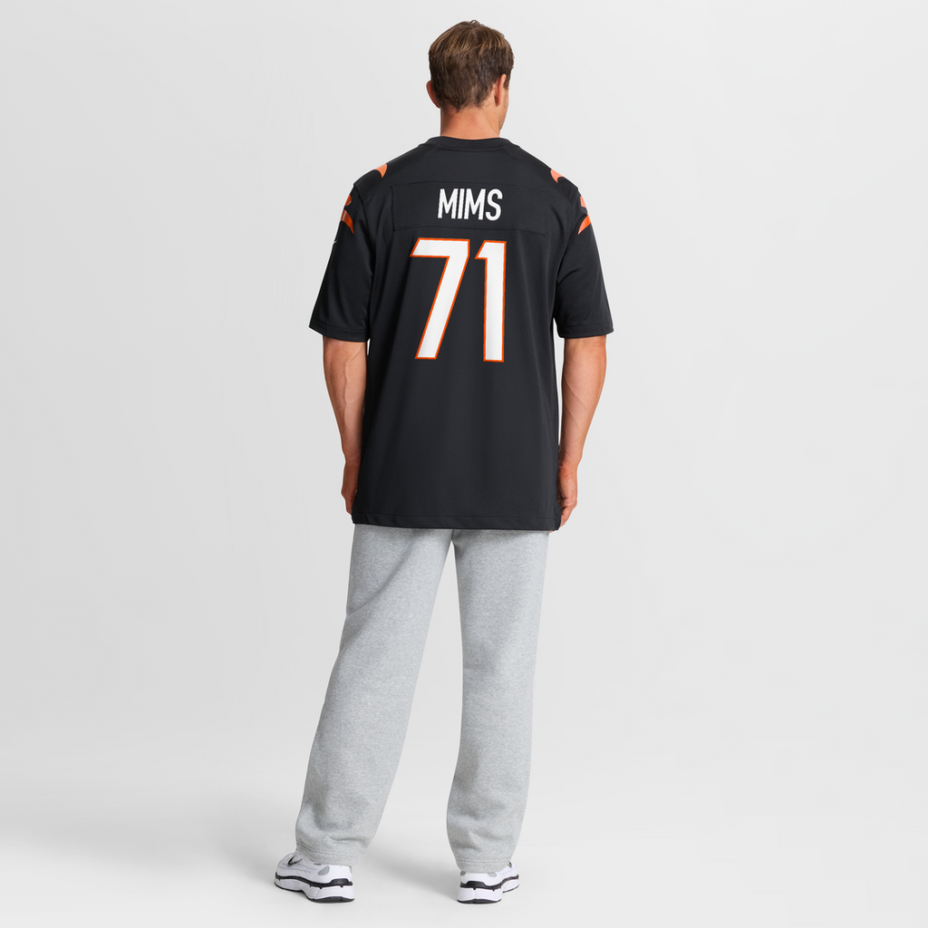 Cincinnati Bengals Amarius Mims Nike Player Game Jersey - Black