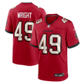 Tampa Bay Buccaneers Owen Wright Nike Team Game Jersey - Red