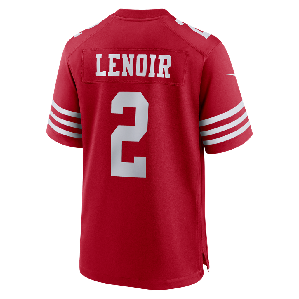 San Francisco 49ers Deommodore Lenoir Nike Game Jersey - Scarlet