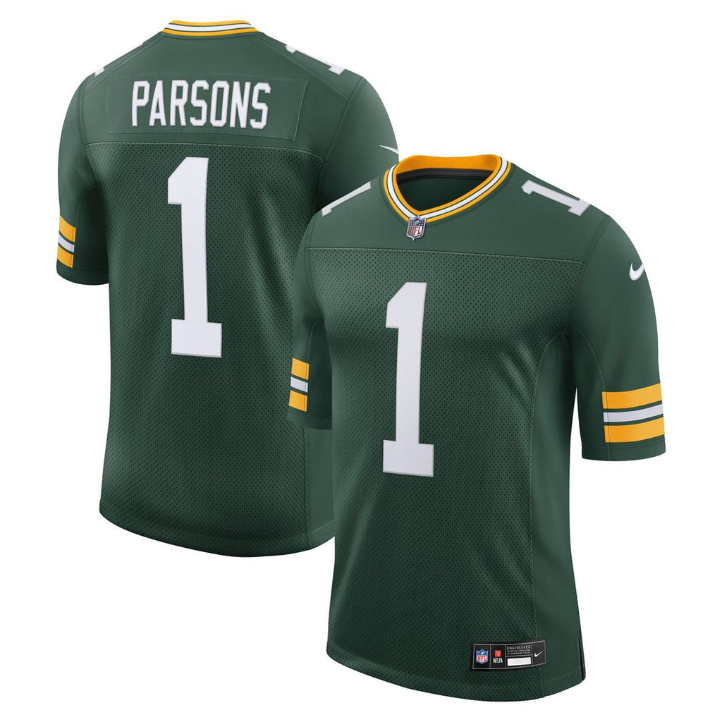 Green Bay Packers Micah Parsons Nike Vapor Untouchable Stitched Limited Jersey - Green