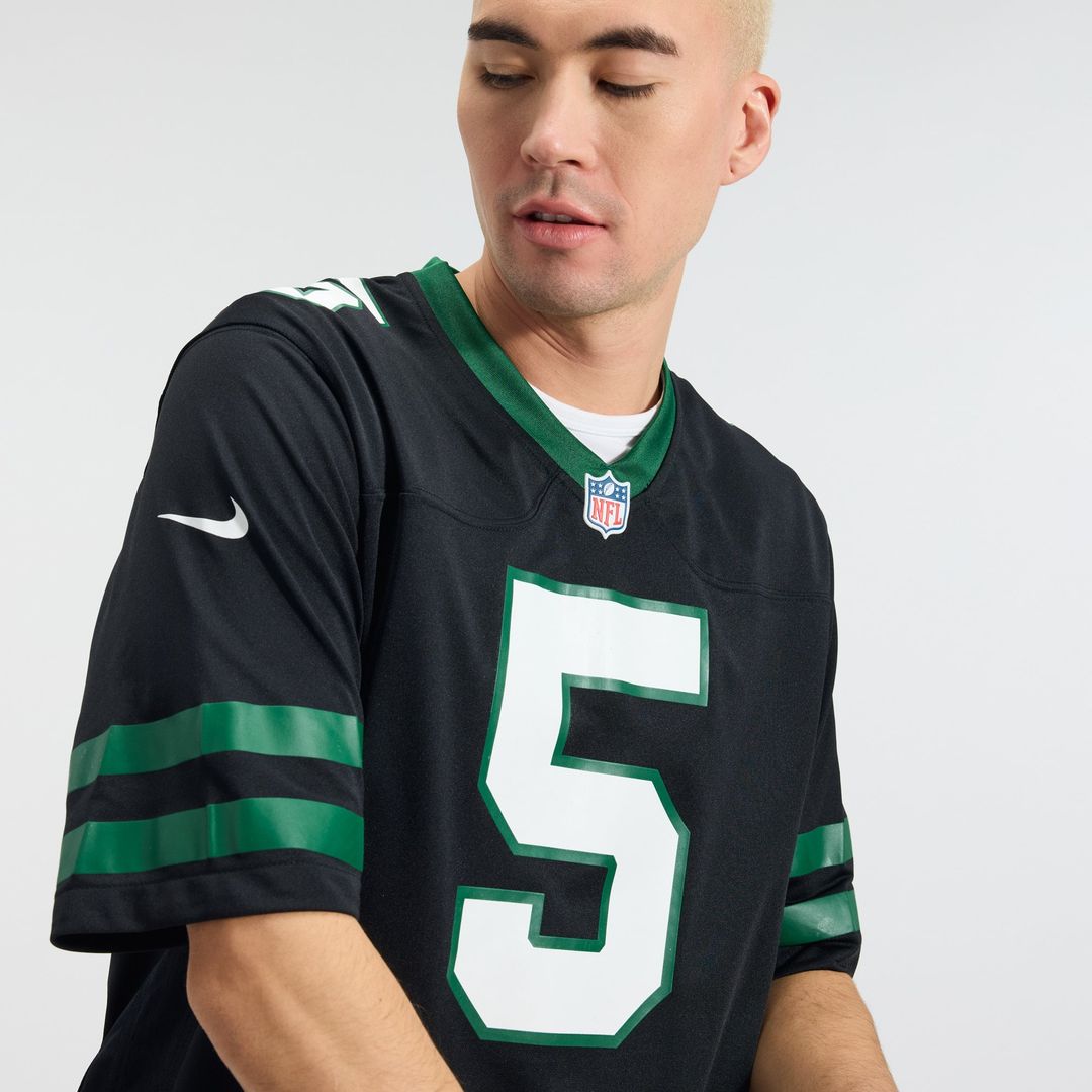 New York Jets Garrett Wilson Nike Game Jersey - Legacy Green
