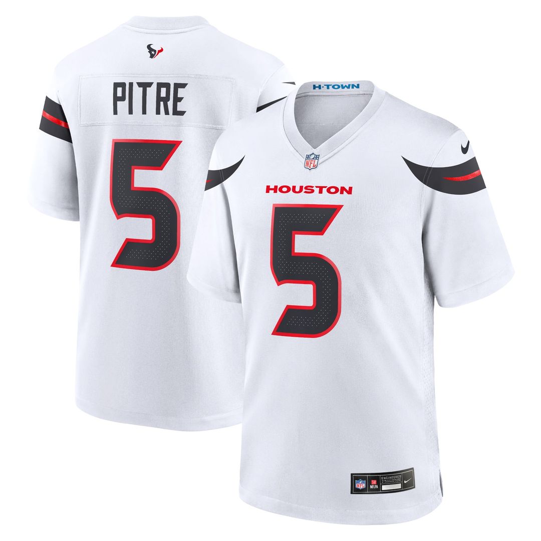 Houston Texans Jalen Pitre Nike Alternate Game Jersey - Red