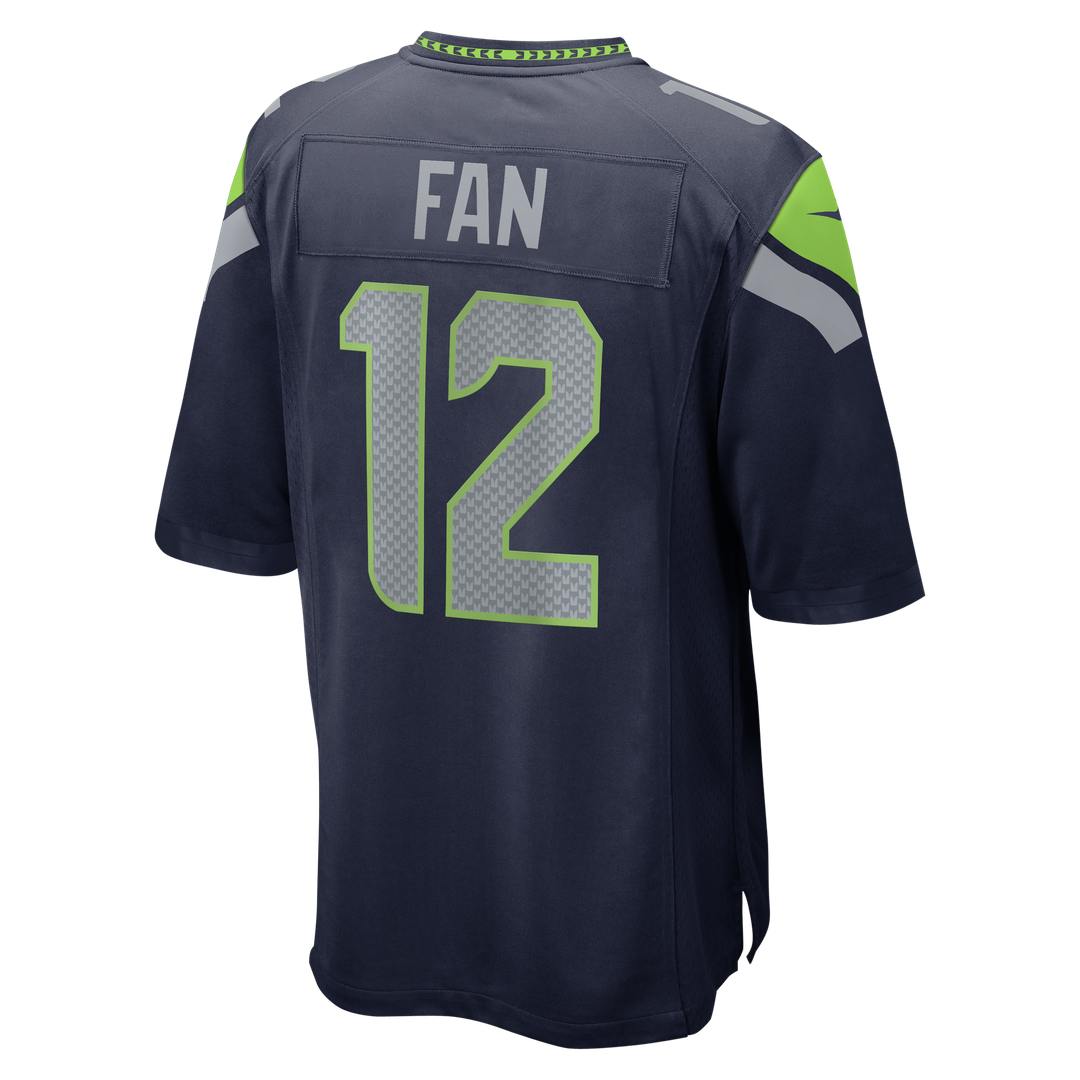 Seattle Seahawks 12s Nike Team Game Jersey - College Navy
