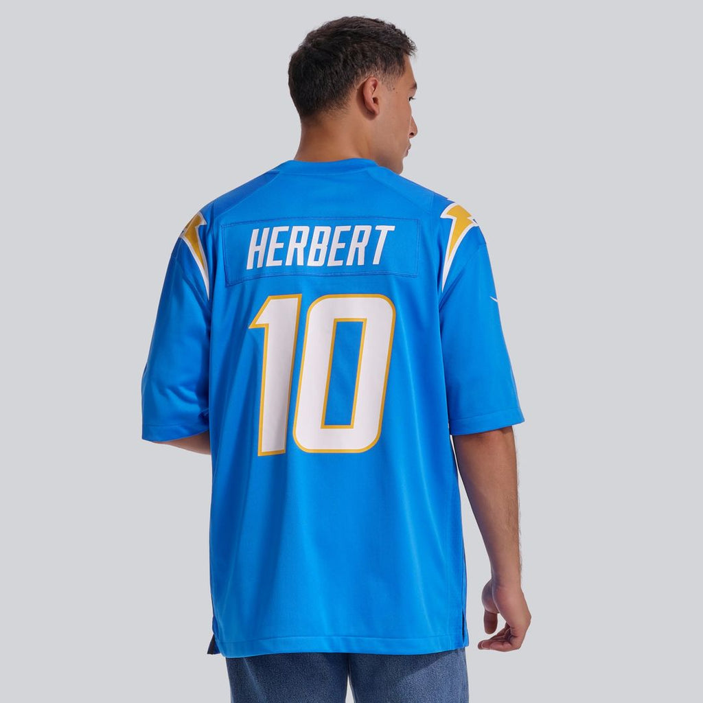Los Angeles Chargers Justin Herbert Nike Player Game Jersey - Powder Blue