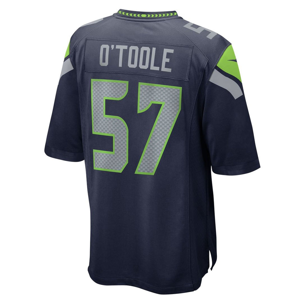 Seattle Seahawks Connor O'Toole Nike Team Game Jersey - College Navy