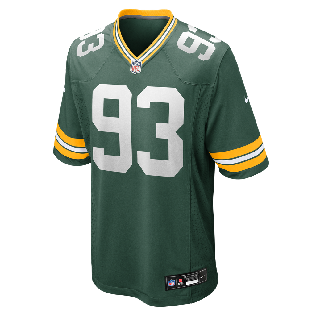 Green Bay Packers Nazir Stackhouse Nike Team Game Jersey - Green
