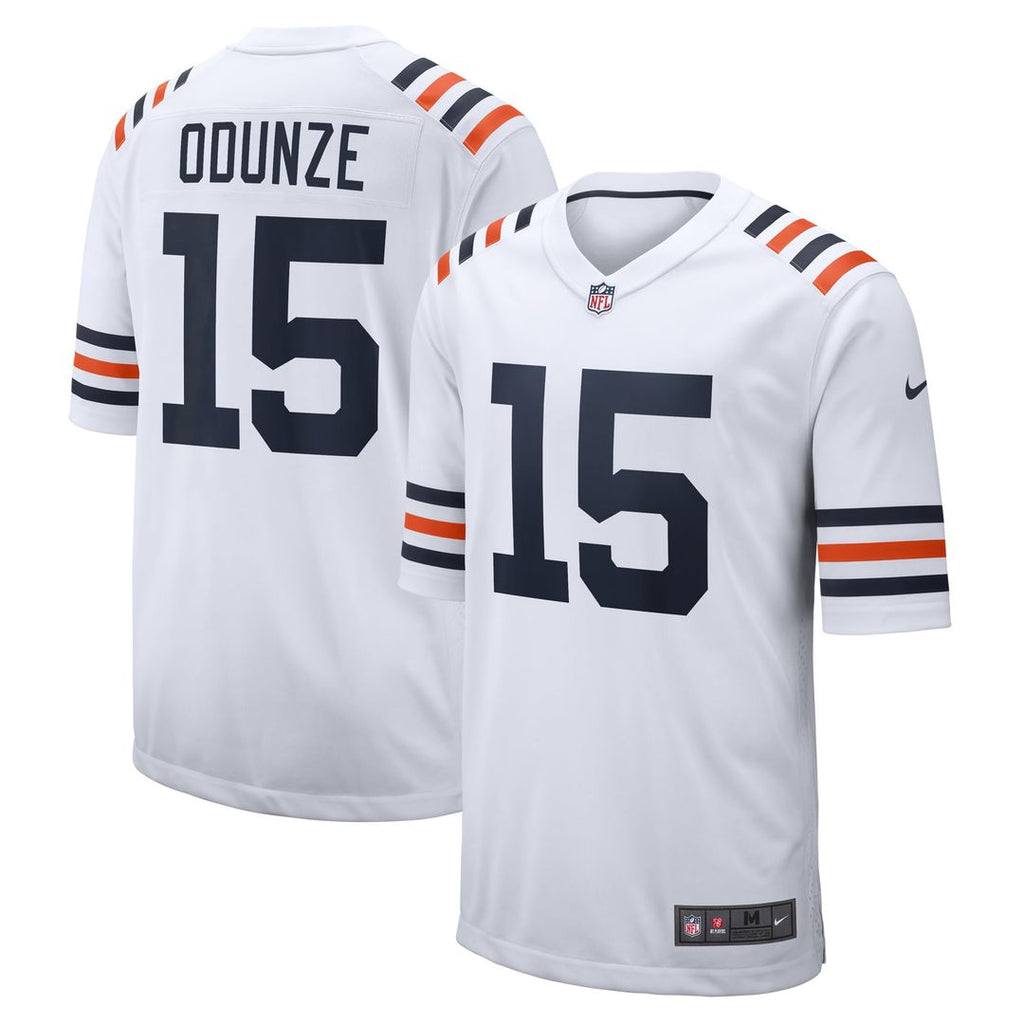 Chicago Bears Rome Odunze Nike Alternate Game Jersey - White