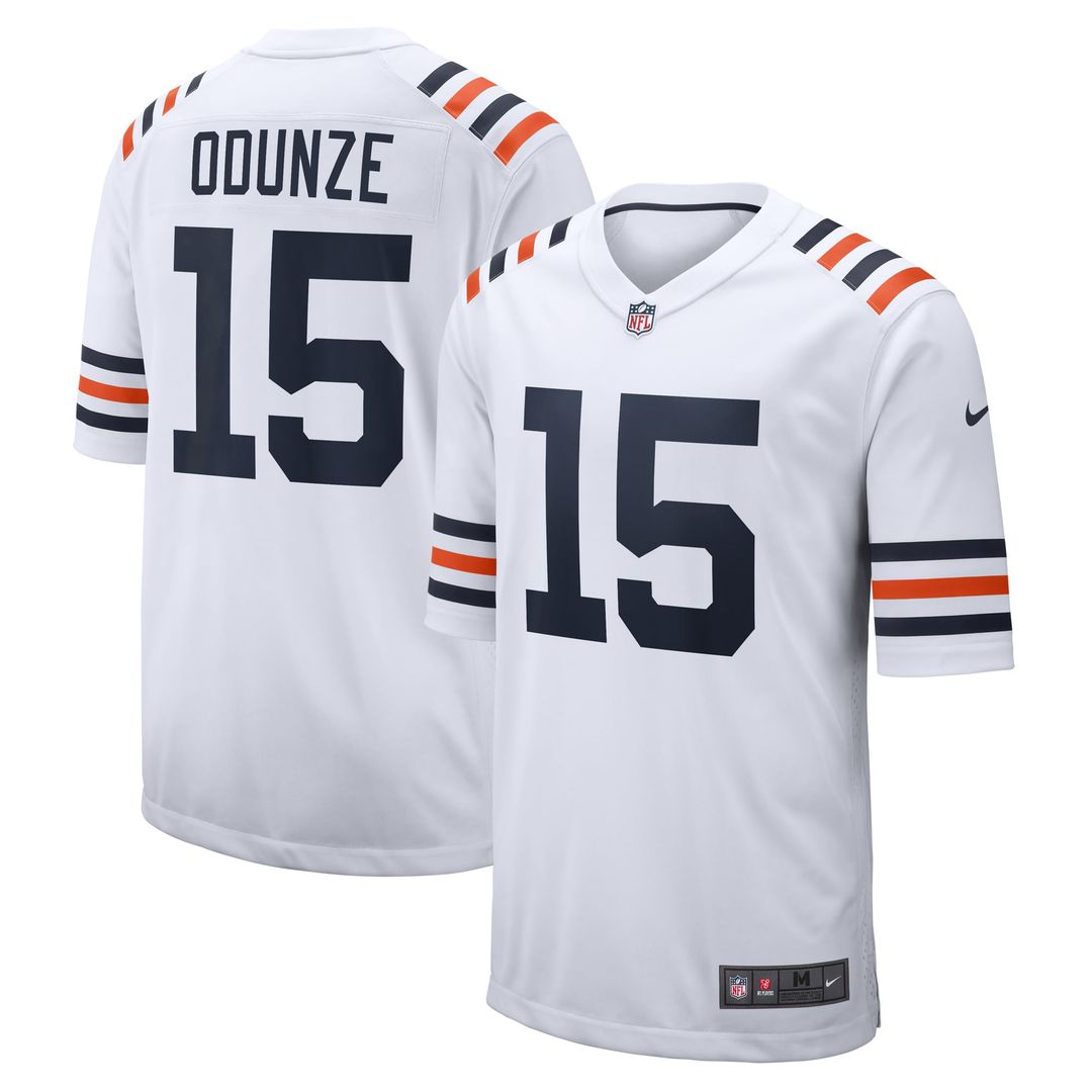 Chicago Bears Rome Odunze Nike Alternate Game Jersey - White
