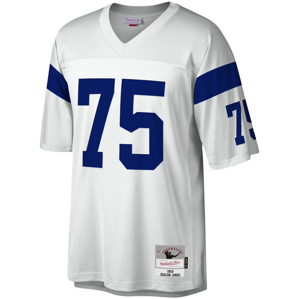 Los Angeles Rams Deacon Jones Mitchell & Ness Legacy Replica Jersey - White