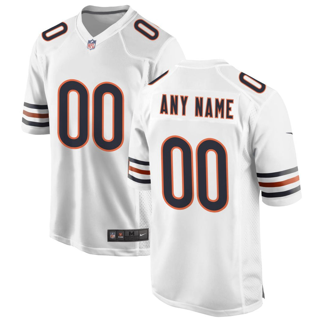 Chicago Bears Nike Custom Game Jersey - Navy