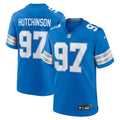 Detroit Lions Aidan Hutchinson Nike Game Jersey - Blue