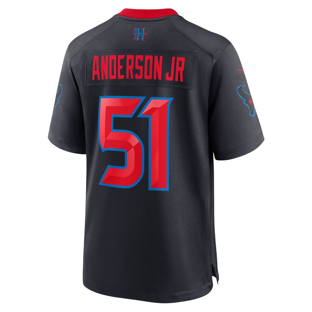 Houston Texans Will Anderson Jr. Nike Alternate Game Jersey - Navy